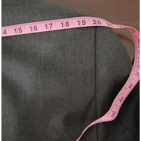 Lauren Ralph Lauren 100% Wool Blazer Jacket Men's Sz 46L Gray 2 Button - Picture 10 of 15